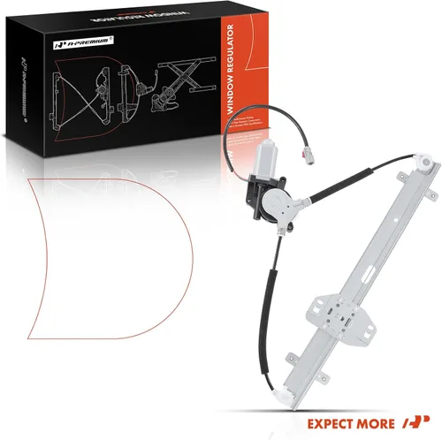 Vista 9 de A-Premium Regulador de Ventanilla Eléctrico con Motor Compatible con Honda Pilot 2003-2008 Trasero Izquierdo Lado del Conductor