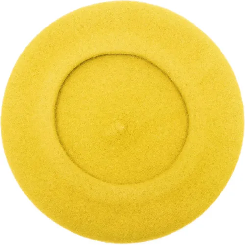 Vista 110 de ZLYC - Boina francesa de lana unicolor para mujeres y niñas