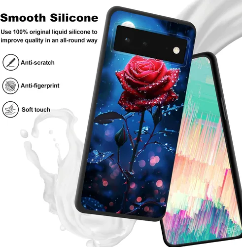 Vista 92 de Funda delgada para Google Pixel 4 XL, funda delgada de silicona de TPU suave a prueba de golpes para Google Pixel 4 XL, astronauta Galaxy