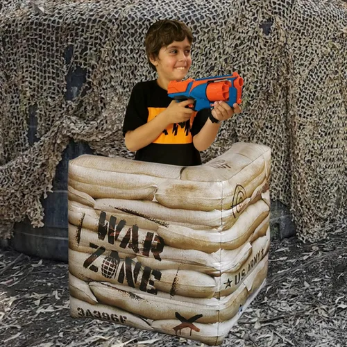 Vista 2 de Combat Battlefield compatible con etiqueta láser, pistola de agua, pistola de dardos, perfecto para actividades de cumpleaños de niños y niñas