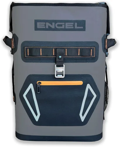 Vista 12 de Engel BP25 Hielera de alto rendimiento con tapa enrollable de 25 cuartos de galón para mochila