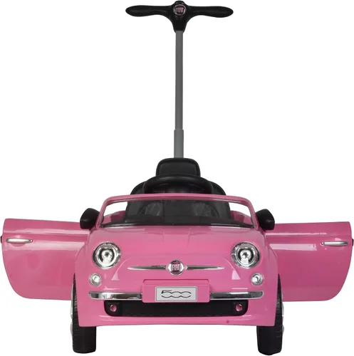 Vista 7 de Best Ride On Cars Fiat 500 - Coche de empuje, color rosa