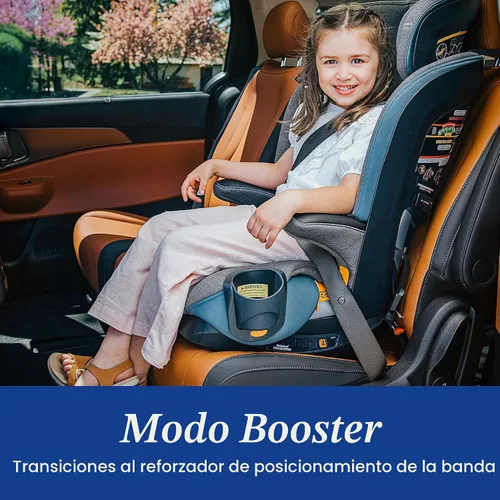 Vista 3 de Chicco MyFit Harness + Booster Car Seat, 5-Point Harness and High Back Seat Obsidiana