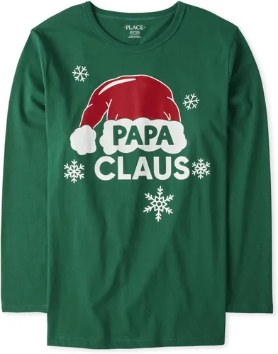 Vista 3 de The Children's Place Camisetas de manga larga unisex para adultos All Holidays