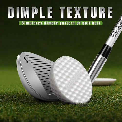 Vista 2 de CHAMPKEY Precision Practice Golf Balls 20 Pack - Soft Rubber Golf Training Balls - Avoid Swing Shallow and Steep Golf Practice Balls