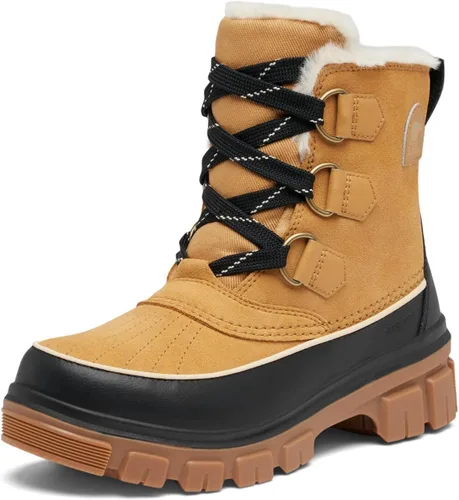 Vista 13 de Bota impermeable Sorel Tivoli V para mujer Negro/Beige