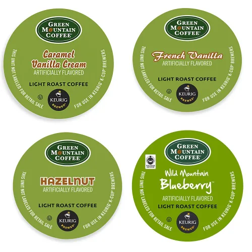 Vista 12 de Colección de favoritos Keurig de tostadores de café Green Mountain paquete variado,Capsulas K-Cup de porción individual Degustación, 40