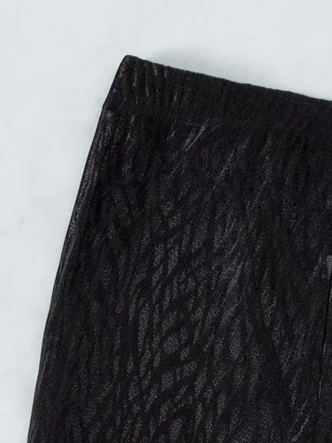Vista 4 de SHENHE Traje de baño para mujer con cintura alta y pierna ancha