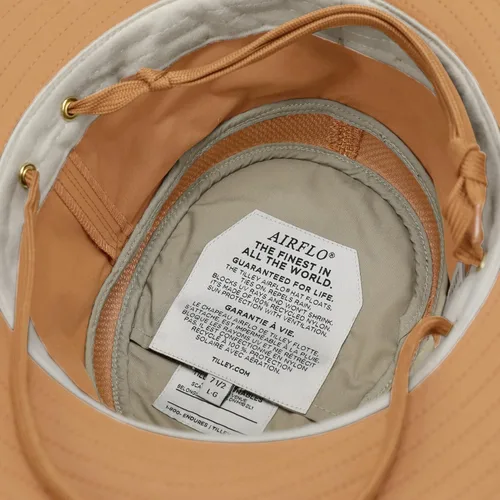 Vista 10 de Tilley LTM5 Airflo Slim Sun Hat, Toffee, 7 7/8