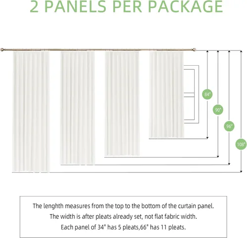 Vista 7 de KGORGE Cortinas de terciopelo verde cazador con pliegues pinzados de 84 pulgadas, con aislamiento térmico para oscurecer habitaciones, con anillas