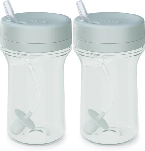 Vista 7 de NUK Everlast - Taza con popote con peso Púrpura