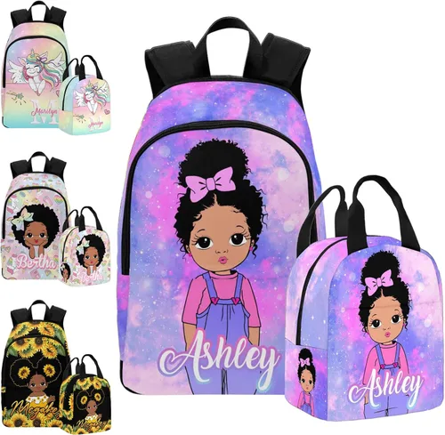 Vista 109 de Texto personalizado Elefante desgaste gafas mochila mochila mochila casual Daypack bolsa para mamá niñas, color86-4, Mochilas Daypack