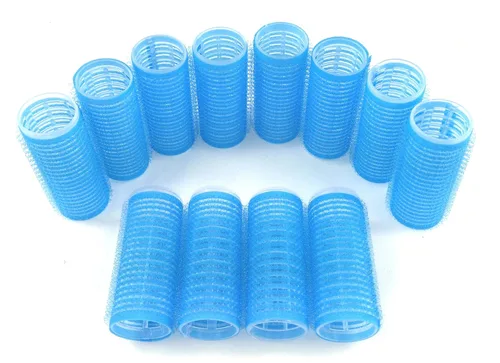 Vista 12 de Rulos de pelo pequeños autoadhesivos de Kamay's, rizadores de agarre de velcro para peinados de bricolaje o salón de peluquería