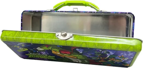 Vista 2 de Teenage Mutant Ninja Turtles - Estuche para lápices con asa (tortugas ninja)