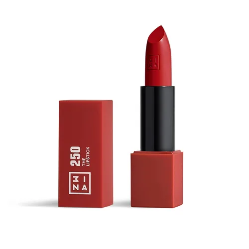 Vista 11 de 3INA The Lipstick - Lápiz labial hidratante para mujer, acabado satinado semimate con 5 horas de uso prolongado, altamente pigmentado y cómodo 245