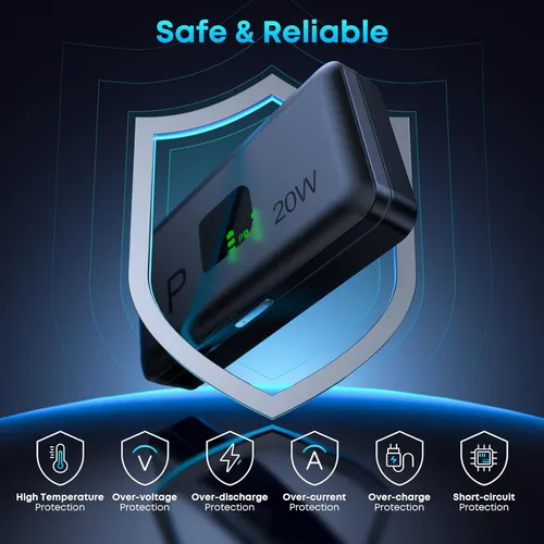 Vista 7 de Cargador de batería NP-FZ100 para Sony, cargador rápido PD 20W USB-C de 2