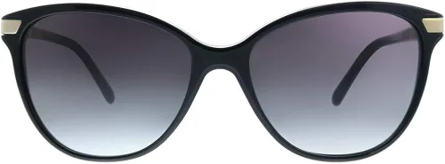 Vista 2 de BURBERRY BE 4216 30018G - Lentes de sol de plástico negro con efecto degradado gris Negro