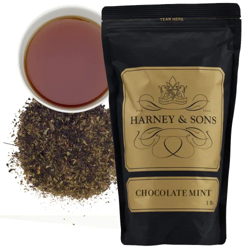 Vista 15 de Harney & Sons Té suelto Black Cask en lata, Bourbon, 4 oz