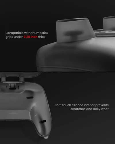 Vista 8 de tomtoc Protective Case for Nintendo Switch 2 Pro Controller, Hard Shell Joystick Protector, Portable Travel Storage Case, Shock-proof, Anti-scratch
