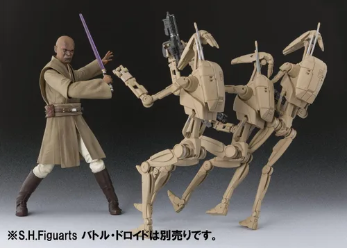 Vista 7 de S.H. Figuarts - Star Wars - Mace Windu