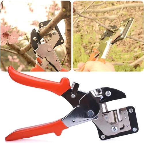 Vista 5 de Herramienta de injerto para jardín, árbol frutal, tijeras de podar, tijeras de injerto, herramienta de corte, podadora de árbol de jardín, juego