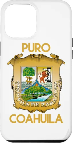 Vista 6 de Funda para iPhone 15 Puro Coahuila Coahuila Estado De México Escudo Eagle Aguila