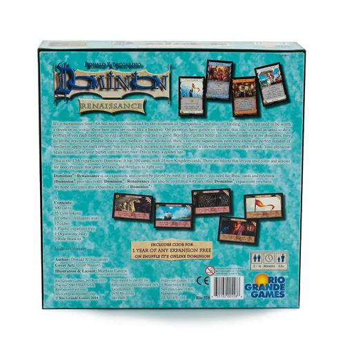 Vista 2 de Rio Grande Games Dominion: Renacimiento