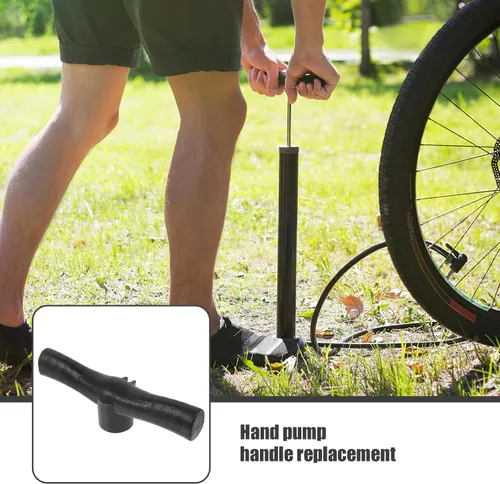 Vista 4 de Baluue Reemplazo de mango de bomba de mano con agarre ergonómico para bombas de bicicleta, bombas de piso e infladores de bolas de ejercicio, mango