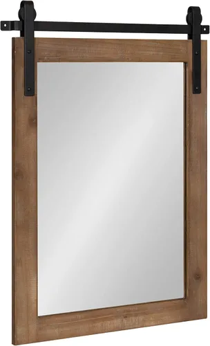 Vista 10 de Kate and Laurel Cates Farmhouse Wall Mirror