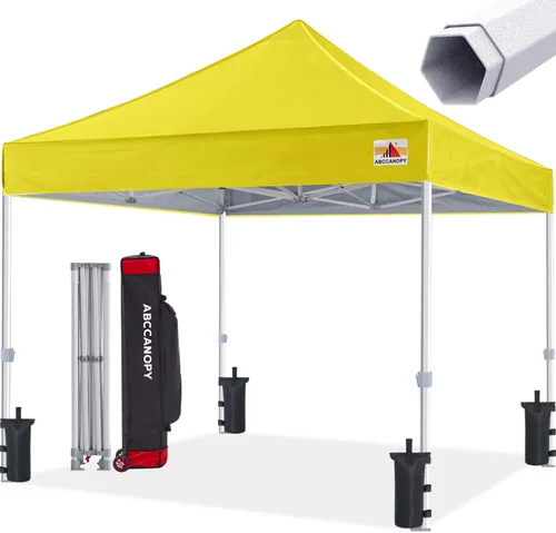 Vista 44 de ABCCANOPY Commercial Pop Up Canopy Tent 10x10 Premium-Series, Black