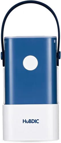 Vista 2 de HubiCare - Mini purificador de aire portátil – Aire inalámbrico que no requiere un filtro HEPA y elimina olores – coches, camadas de mascotas y Azul