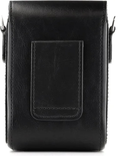 Vista 2 de MegaGear Canon PowerShot SX740 HS, SX730 HS - Funda de piel para cámara con correa, color negro