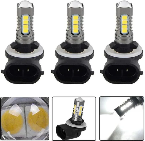 Vista 7 de Pack de 3 Bombillas LED de Faro 270W Super Blancas 4800LM 6000K de Alta Potencia, Reemplazo para Polaris Sportsman ACE HAWKEYE MAGNUM RANGER RZR