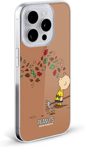 Vista 2 de Head Case Designs Funda de gel suave con licencia oficial de Peanuts Autumn Charlie Brown compatible con Apple iPhone 7 Plus/iPhone 8 Plus