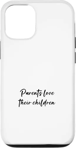 Vista 26 de iPhone 16 Parents love their children Case
