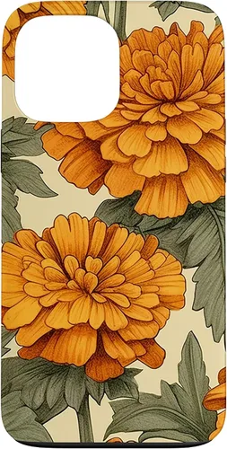 Vista 24 de Watercolor Marigold Flower Case for iPhone 16