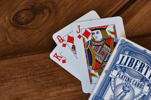 Vista 8 de Liberty - Juego de 6 barajas de cartas jumbo