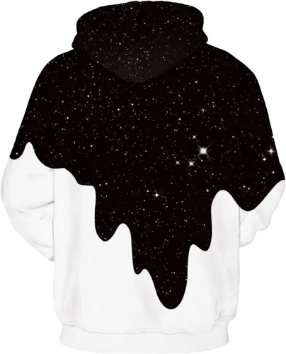 Vista 5 de Goodstoworld Sudadera con capucha unisex con estampado 3D y bolsillos para hombre y mujer