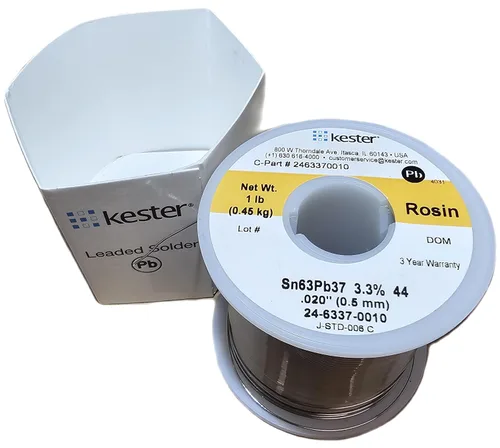 Vista 2 de Kester 24-6337-0010 63/37-020-44-66 soldadura de alambre