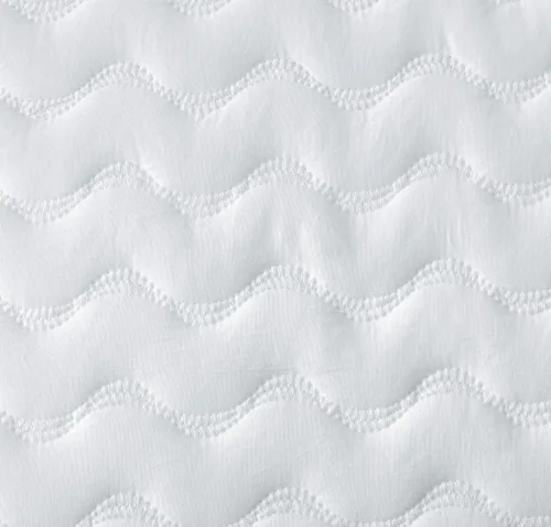 Vista 5 de Chezmoi Collection Destiny - Juego de edredón de 3 piezas, color blanco, tamaño King, juego de colcha acolchada ligera de microfibra suave lavada a