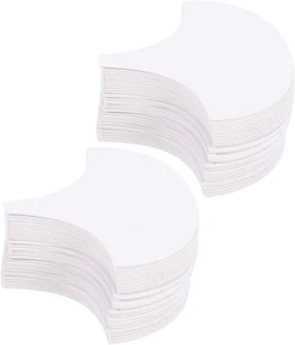 Vista 8 de VICASKY 200 unids patchwork acolchado cartón papel piezas de papel herramientas de cartón plantilla de patchwork de papel plantilla hexagonal Inglés