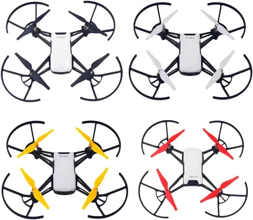 Vista 2 de 28PCS 7 Color Hélice para DJI Tello RC Quadcopter Piezas de repuesto Drone Blades