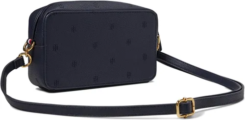 Vista 2 de Tommy Hilfiger Amelia II Cámara Crossbody en relieve Th Serif Critter PVC