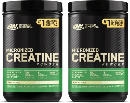 Vista 21 de Optimum Nutrition Monohidrato de creatina en polvo, limonada de arándanos