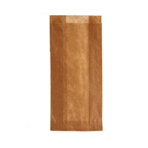 Vista 2 de Envoltorio Protector de Alimentos Kinvara Marrón Celulosa Bolsa