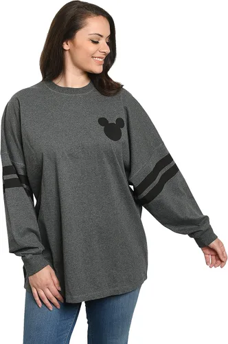 Vista 2 de Disney Jersey de manga larga de Mickey Minnie Mouse de gran tamaño para mujer