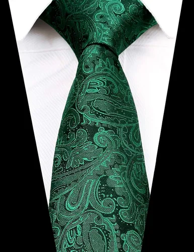 Vista 6 de Alizeal Chaleco de traje de cachemira para hombre, corbata de lazo autoatada, conjunto de corbata y bolsillo cuadrado de 3.5in