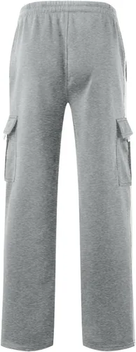 Vista 3 de Pantalones cargo para hombre, pantalones deportivos para hombre, pantalones deportivos de ajuste holgado, pantalones deportivos con cordón