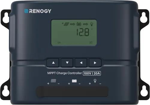 Vista 14 de Renogy Rover 30A 12V/24V Auto DC Entrada MPPT Controlador de Carga Solar, Parámetro Ajustable, Pantalla LCD, Regulador de Panel Solar Apto