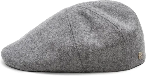 Vista 7 de Sterkowski Ivy Five Gorra plana 100% lana para hombres y mujeres Clásico elegante cálido 5 paneles Ivy
